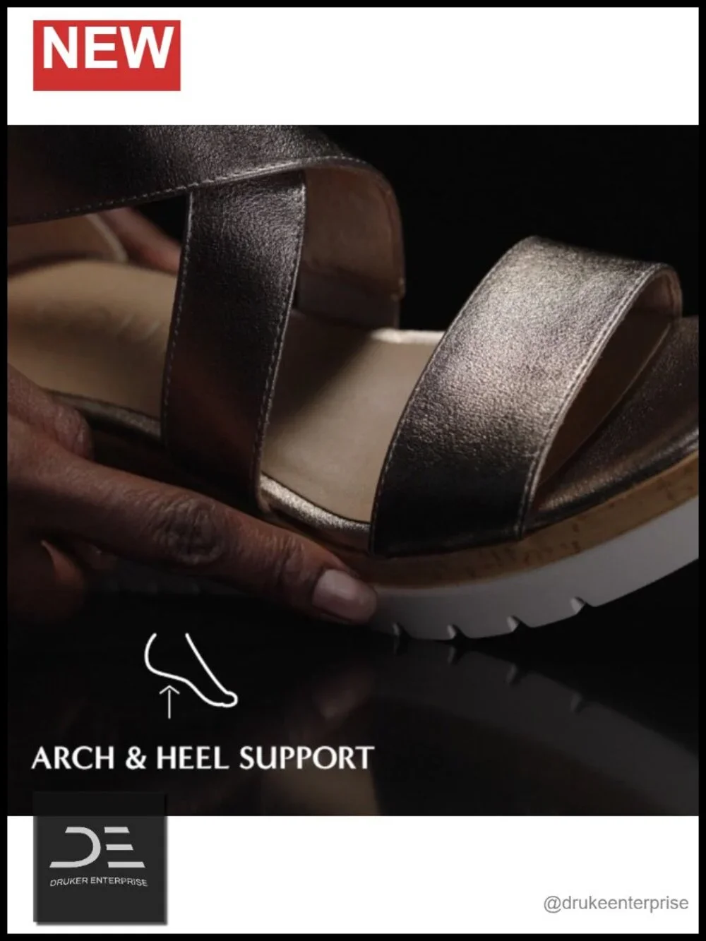 Naturalizer Goodtimes Strappy Wedge Sandal with Memory Foam Comfort, Open Toe